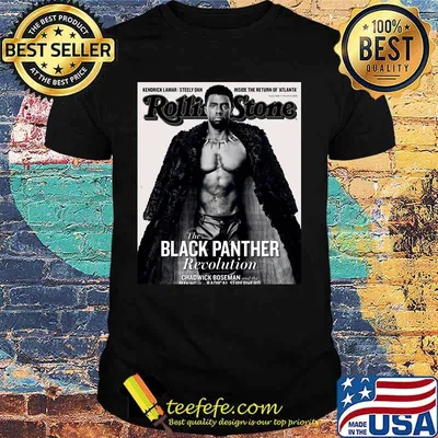 Kendrick lamar steely dan inside the return of atlanta rolling stone the black panther rip chadwick shirt