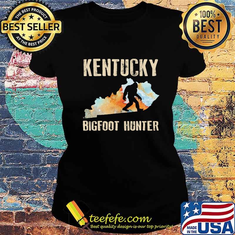 Kentucky bigfoot hunter sunset s Ladies tee Kentucky bigfoot hunter sunset s Ladies tee