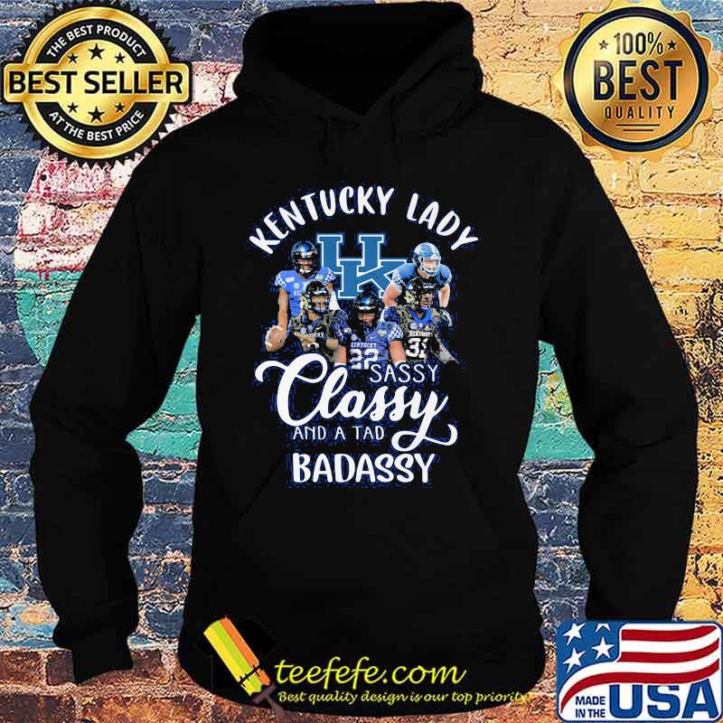 Kentucky wildcats lady sassy classy and a tad badassy s Hoodie Kentucky wildcats lady sassy classy and a tad badassy s Hoodie