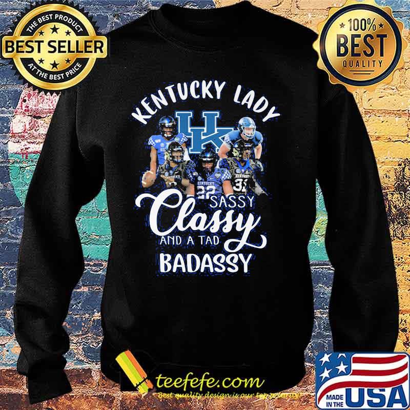 Kentucky wildcats lady sassy classy and a tad badassy s Sweater Kentucky wildcats lady sassy classy and a tad badassy s Sweater