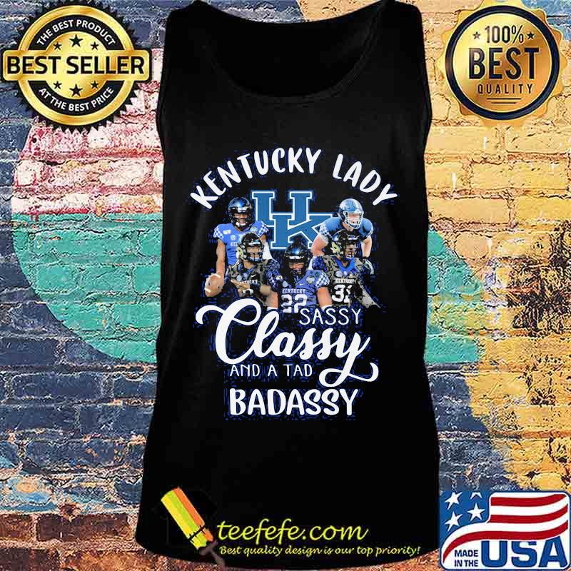 Kentucky wildcats lady sassy classy and a tad badassy s Tank top Kentucky wildcats lady sassy classy and a tad badassy s Tank top