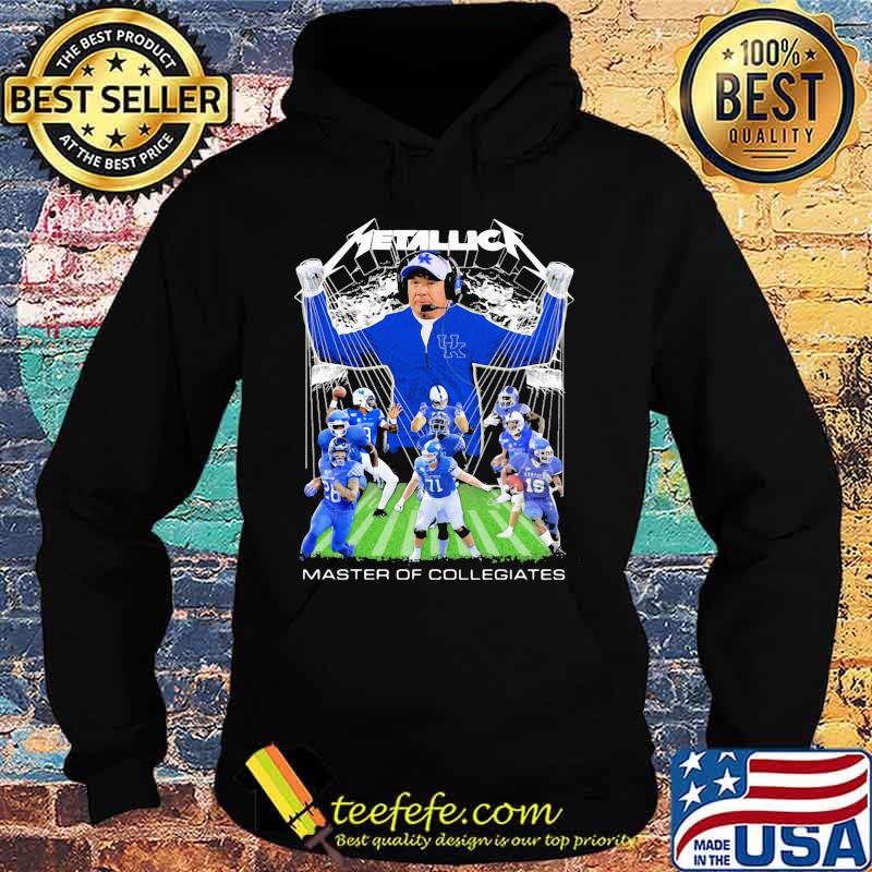 Kentucky wildcats metallica master of collegiates s Hoodie Kentucky wildcats metallica master of collegiates s Hoodie