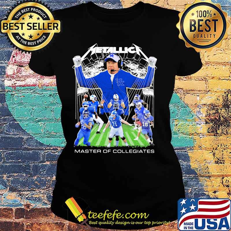 Kentucky wildcats metallica master of collegiates s Ladies tee Kentucky wildcats metallica master of collegiates s Ladies tee