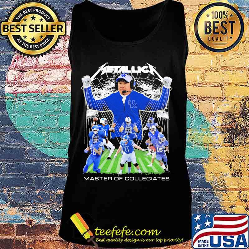 Kentucky wildcats metallica master of collegiates s Tank top Kentucky wildcats metallica master of collegiates s Tank top