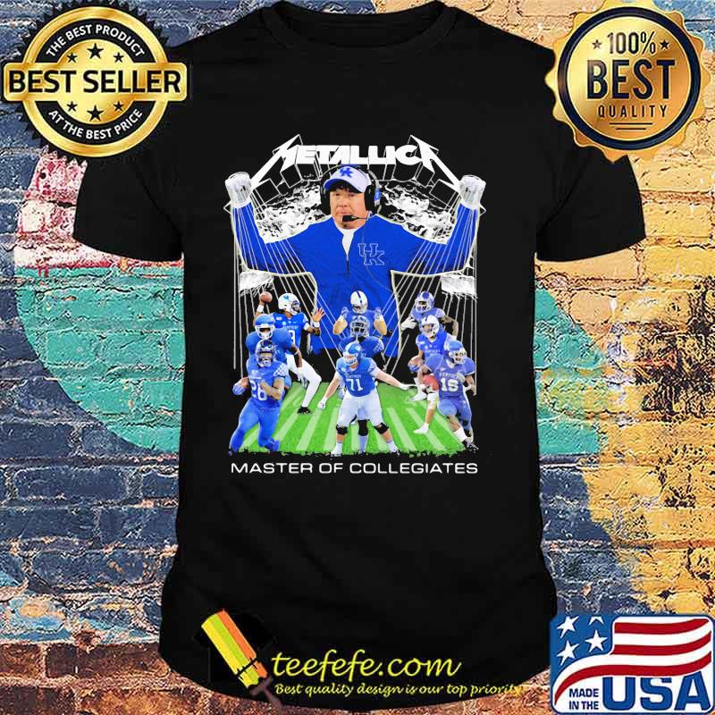 Kentucky wildcats metallica master of collegiates shirt Kentucky wildcats metallica master of collegiates shirt