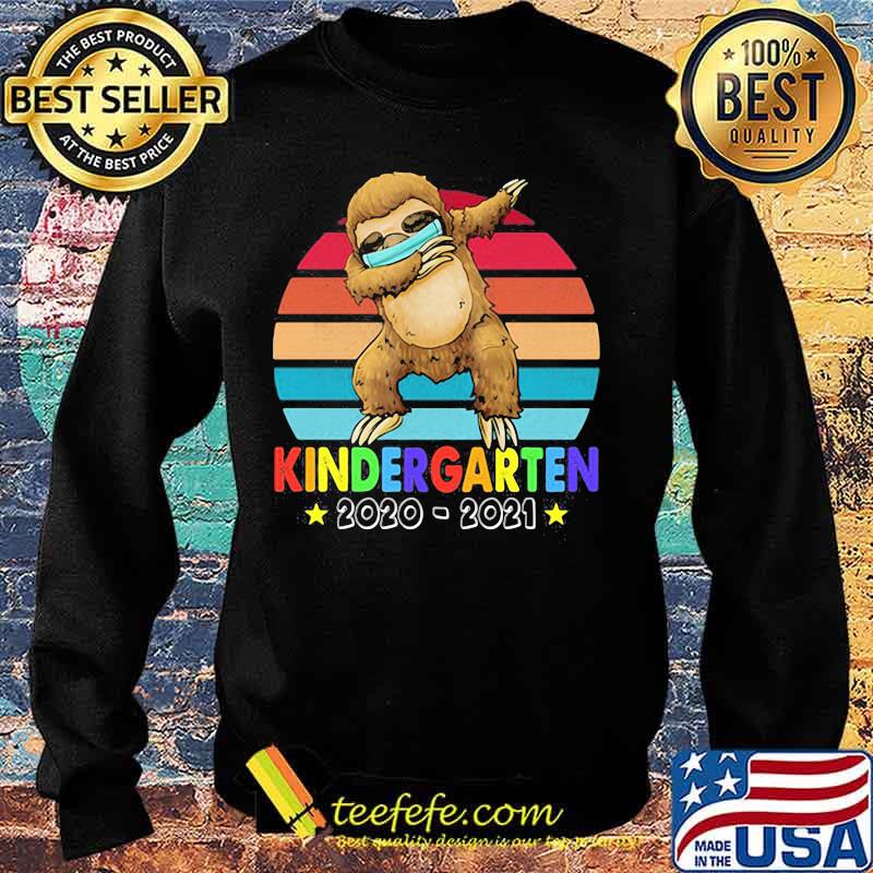 KINDER GARTEN 2020 2021 SLOTH VINTAGE RETRO SHIRT Sweater KINDER GARTEN 2020 2021 SLOTH VINTAGE RETRO SHIRT Sweater