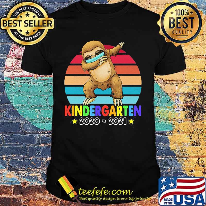 KINDER GARTEN 2020 2021 SLOTH VINTAGE RETRO SHIRT KINDER GARTEN 2020 2021 SLOTH VINTAGE RETRO SHIRT