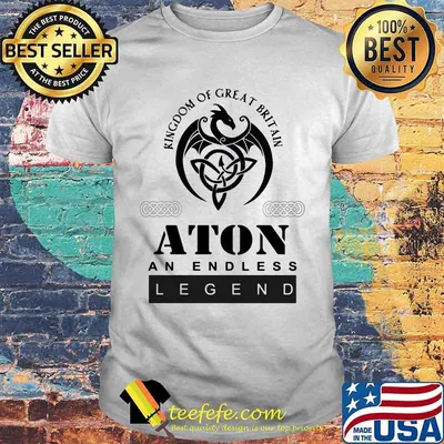 Kingdom of great britain aton an endles legend shirt