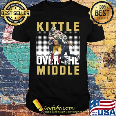 Kittle over the middle football shirt