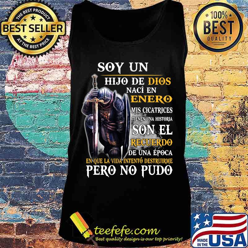 Knight armor of god soy un hijo de dios naci en septiembre mis cicatrices tienen una historia son el recuerdo de una epoca en s Tank top Knight armor of god soy un hijo de dios naci en septiembre mis cicatrices tienen una historia son el recuerdo de una epoca en s Tank top