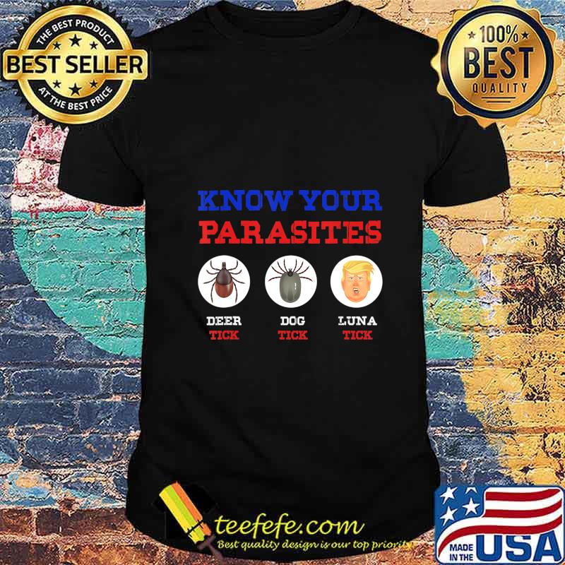 Know Your Parasites Anti Trump 86 45 Funny Gift T-Shirt Know Your Parasites Anti Trump 86 45 Funny Gift T-Shirt