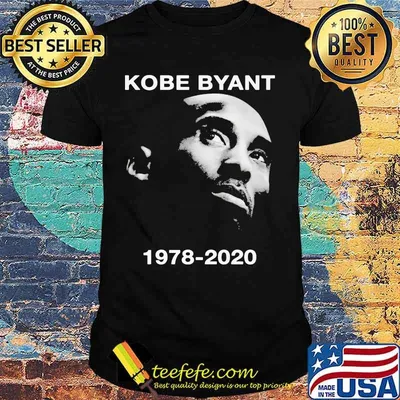 Kobe bryant 1978 2020 signatures shirt