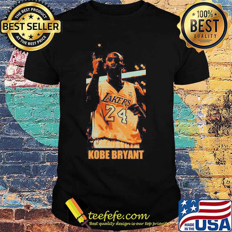 Kobe bryant 24 los angeles lakers basketball shirt Kobe bryant 24 los angeles lakers basketball shirt