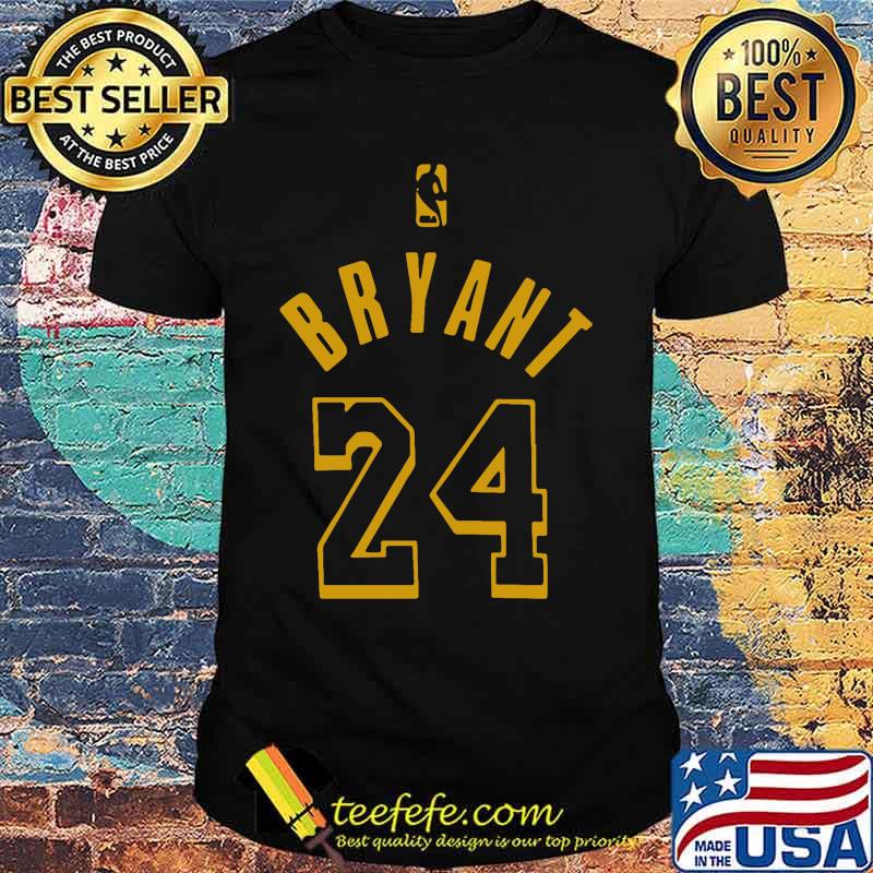 Kobe bryant 24 nba basketball logo shirt