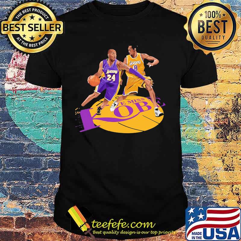 Kobe bryant and lebron james miss you shirt