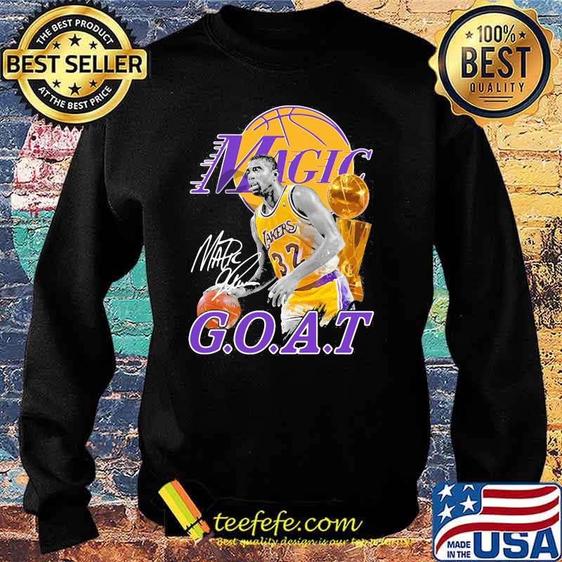 Kobe bryant basketball magic goat signature s Sweater Kobe bryant basketball magic goat signature s Sweater