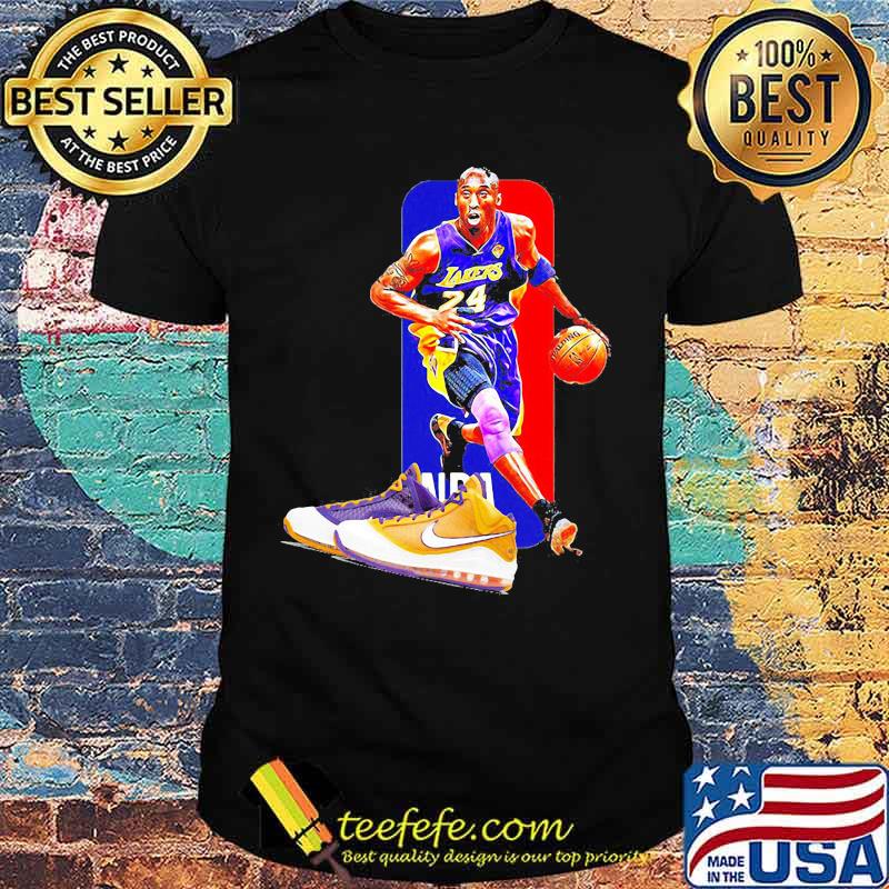 Kobe bryant basketball player nike shoes shirt
