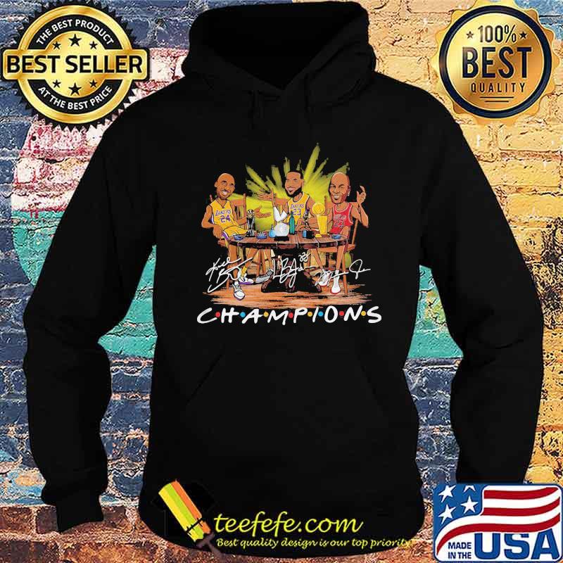 Kobe bryant lebron james michael jordan champions signatures s Hoodie Kobe bryant lebron james michael jordan champions signatures s Hoodie