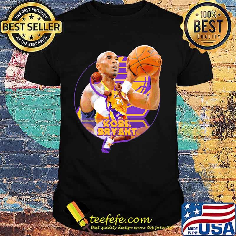 Kobe bryant los angeles lakers basketball vintage shirt