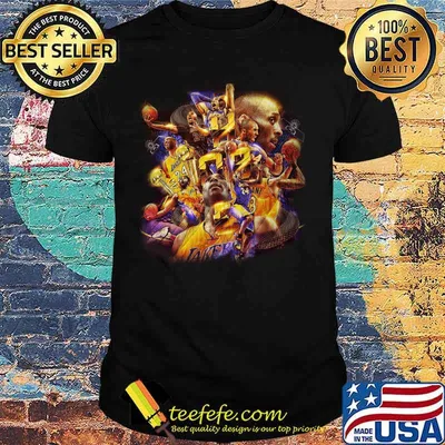 Kobe bryant mamba snake los angeles basketball shirt