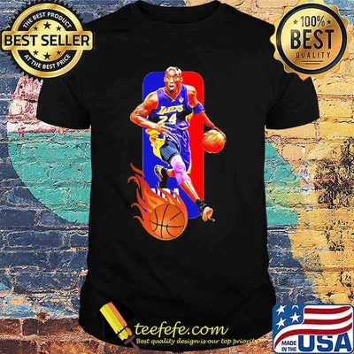 Kobe bryant nba basketball player shirt