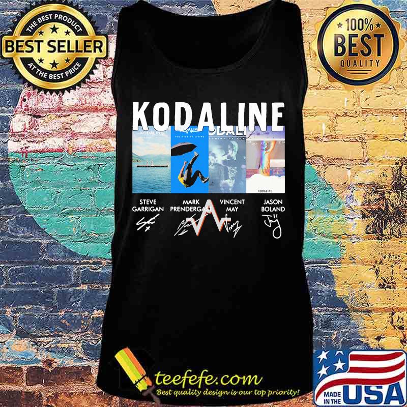 Kodaline band members signatures s Tank top Kodaline band members signatures s Tank top
