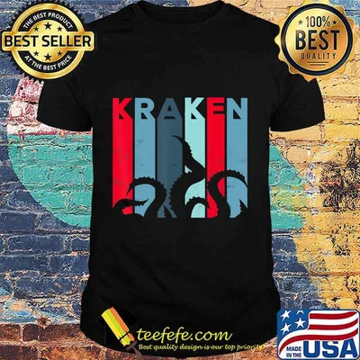Kraken tentacles vintage styles shirt