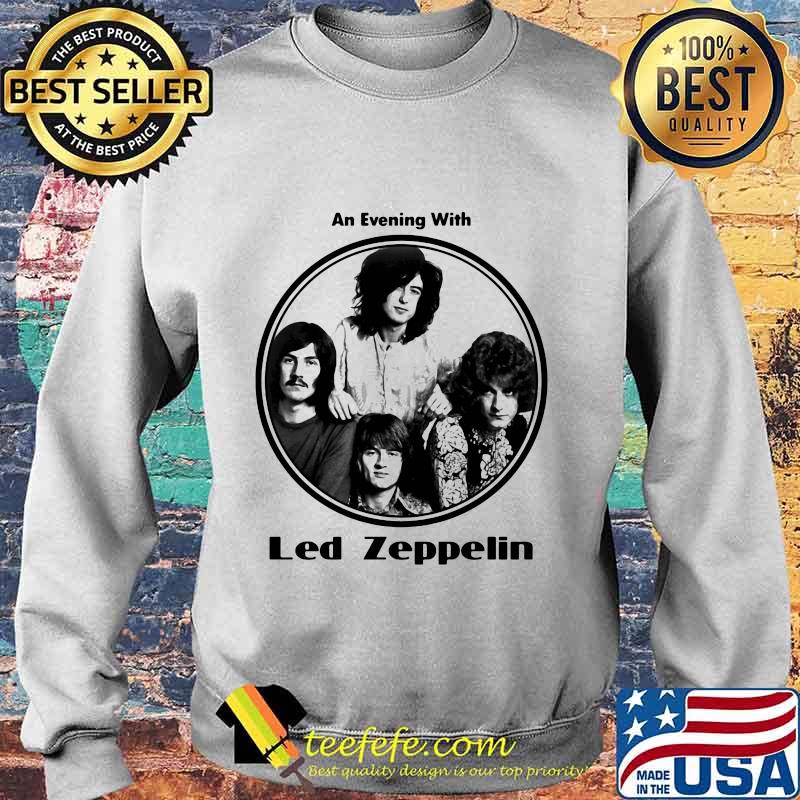 Led zeppelin band an evening with white s Sweater Led zeppelin band an evening with white s Sweater