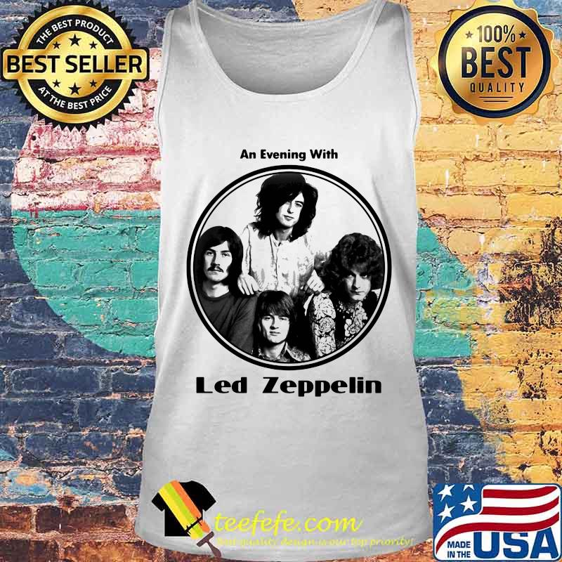 Led zeppelin band an evening with white s Tank top Led zeppelin band an evening with white s Tank top