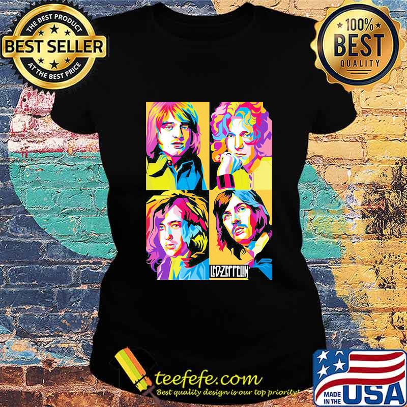 Led zeppelin band members art s Ladies tee Led zeppelin band members art s Ladies tee
