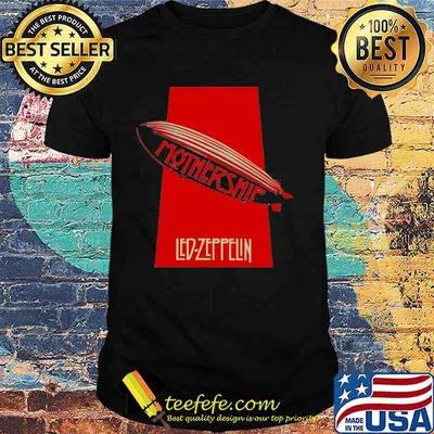 Led zeppelin band mothership shirt