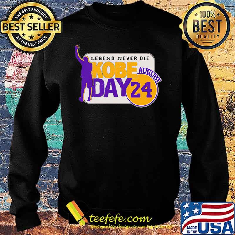 Legend never die kobe bryant day august 24 s Sweater Legend never die kobe bryant day august 24 s Sweater
