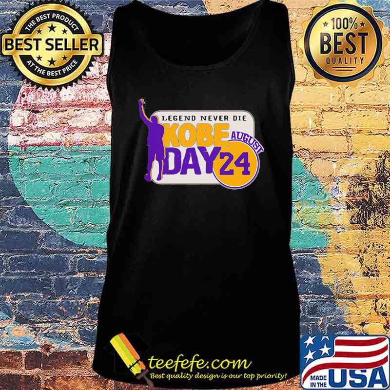 Legend never die kobe bryant day august 24 s Tank top Legend never die kobe bryant day august 24 s Tank top