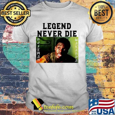 Legend never die rip chadwick actor shirt