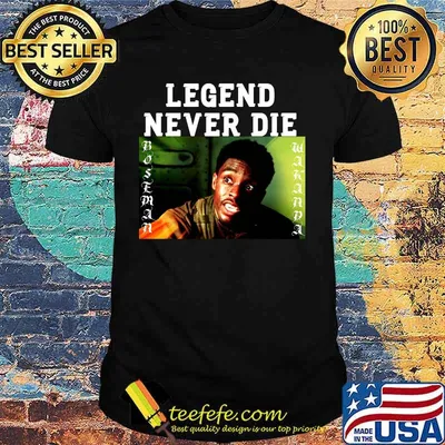 Legend never die rip chadwick boseman actor picture shirt