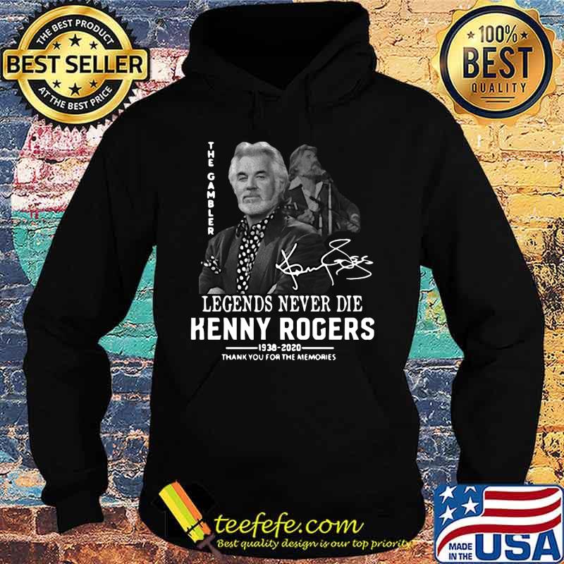 Legends never die kenny rogers 1938 2020 thank you for the memories signature s Hoodie Legends never die kenny rogers 1938 2020 thank you for the memories signature s Hoodie