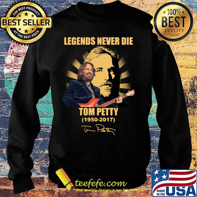 Legends never die tom petty 1950 2017 signature s Sweater Legends never die tom petty 1950 2017 signature s Sweater