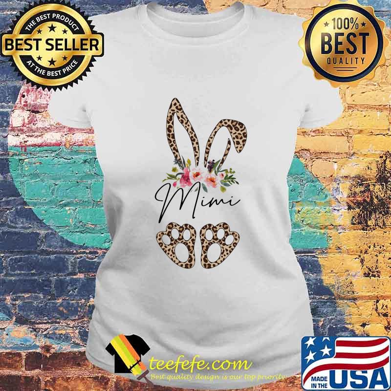 Leopard Bunny Mimi Easter Day Rabbit Eggs Flower Floral Shirt Laides tee Leopard Bunny Mimi Easter Day Rabbit Eggs Flower Floral Shirt Laides tee