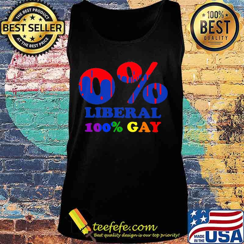 Lgbt 0% liberal 100% gay s Tank top Lgbt 0% liberal 100% gay s Tank top