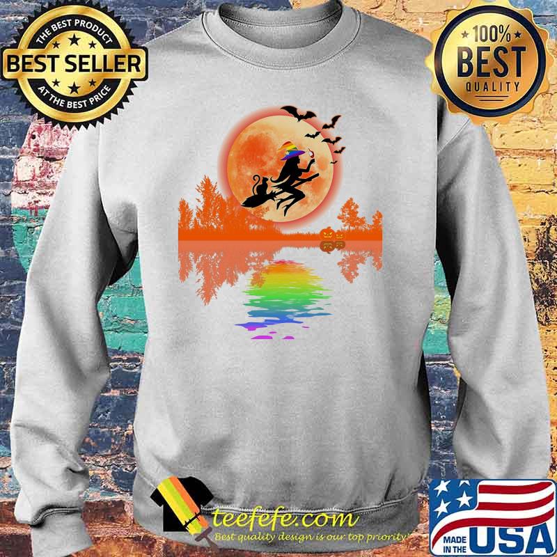 Lgbt happy halloween witch moon s Sweater Lgbt happy halloween witch moon s Sweater