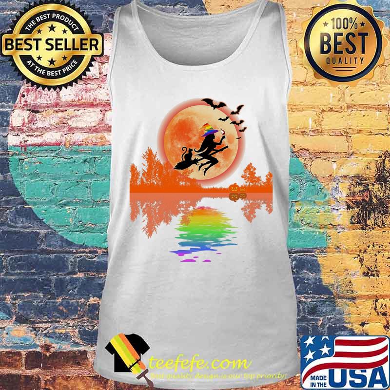 Lgbt happy halloween witch moon s Tank top Lgbt happy halloween witch moon s Tank top