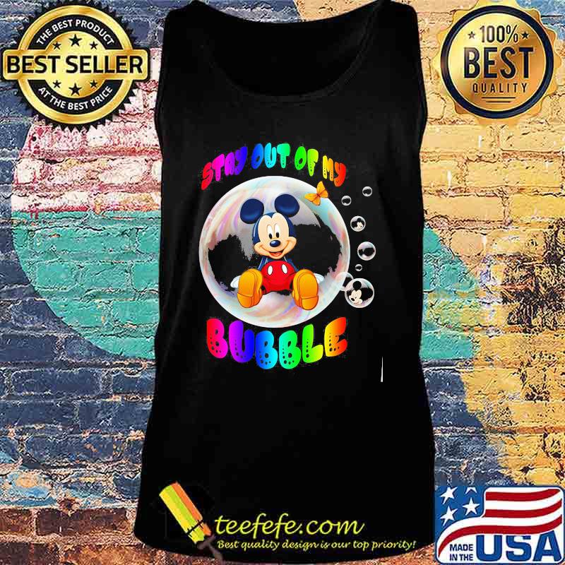 Lgbt mickey mouse stay out of my bubble butterfly s Tank top Lgbt mickey mouse stay out of my bubble butterfly s Tank top