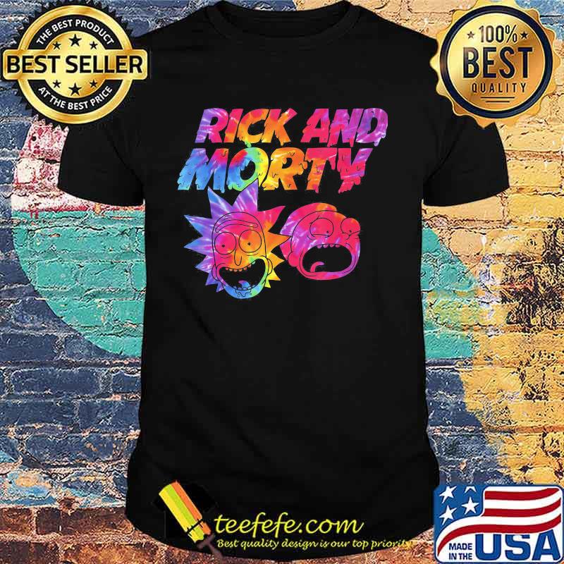 Lgbt rick and morty colors shirt
