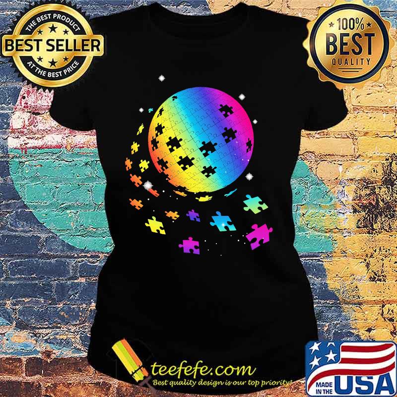 Lgbt the earth autism s Ladies tee Lgbt the earth autism s Ladies tee