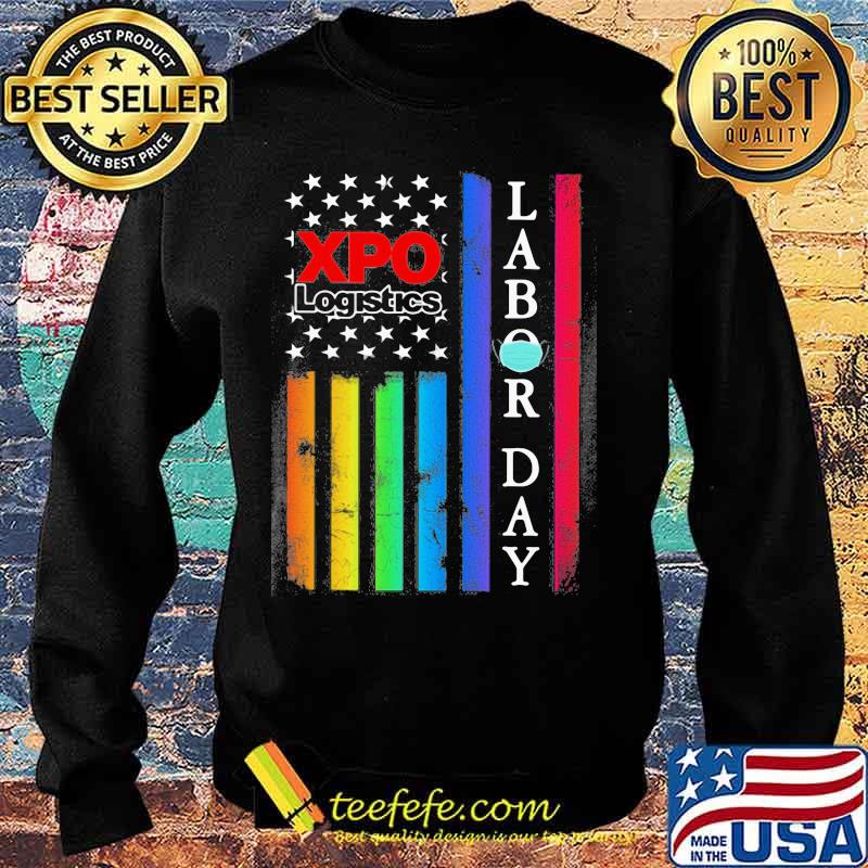 Lgbt xpo logistics labor day american flag independence day s Sweater Lgbt xpo logistics labor day american flag independence day s Sweater