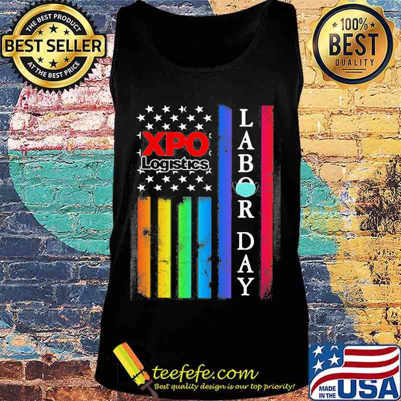 Lgbt xpo logistics labor day american flag independence day s Tank top Lgbt xpo logistics labor day american flag independence day s Tank top