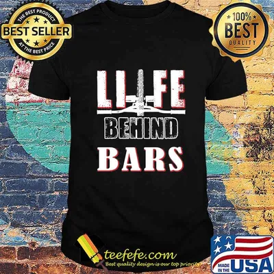 Life behind bars Bicycle shirt