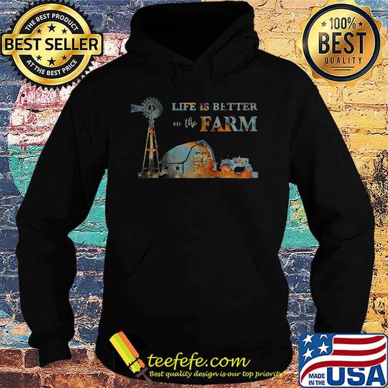 Life is better on the farm sunset s Hoodie Life is better on the farm sunset s Hoodie