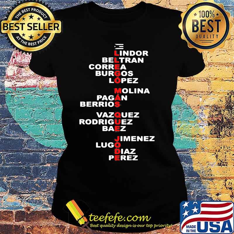 Lindon Beltran Correa Burgos Lopez Molina Pagan Berrios Vazquez Rodriguez Beaz Jimenez Lugo Diaz Perez Llego Mas Que Jode s Ladies tee Lindon Beltran Correa Burgos Lopez Molina Pagan Berrios Vazquez Rodriguez Beaz Jimenez Lugo Diaz Perez Llego Mas Que Jode s Ladies tee