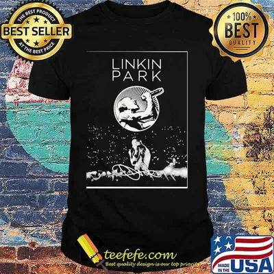 Linkin park band chester bennington signatures shirt